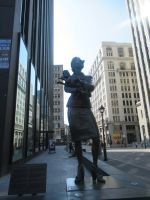 Statuen vom Marc Andre J. Fortier, Montréal