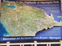 Algonquin Park - die Karte