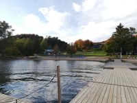 Am Ufer Peninsula Lake des Hidden Valley Resort