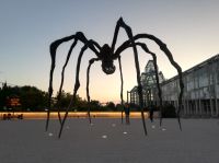 Ottawa - Spinnenskulptur -  Maman vor der Nationalgalerie