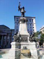 Maisonneuve-Denkmal am Place d`Armes