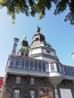 Chapelle Notre-Dame-de-Bon-Secours - Blick von der Strasse