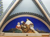 Basilika St. Anne Beaupré - Malereien in der unteren Basilika