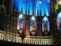 Hauptaltar in der Basilika Notre Dame in Montreal 