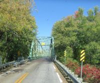 Über die Bridge zu Montmorency Wasserfall