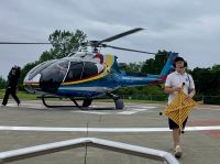 Helikopterflug ueber die Niagara Wasserfaelle
