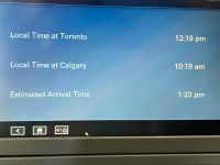 Wir landen mit 2 Stunden Zeitverschiebung in Calgary