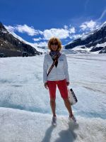 Auf dem Athabasca Gletscher