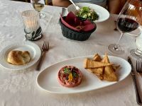 Feine Vorspeise in Beckers Chalets Jasper