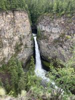Die Spahat Faelle in Wells Grey Provincial Park
