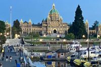 Das BC Parlament in Victoria 