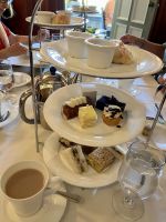 High Tea in Butchart Garten 