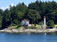 Leuchthaus vor der Passage