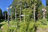Totem Park in Stanley Park Vancouver