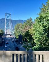Die Lions Gate Bruecke nach North Vancouver
