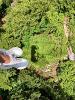 Auf dem Sessellift auf Grouse Mountain
