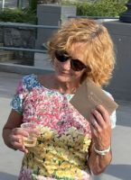 So schaut eine glueckliche Reiseleitung aus, Danke danke