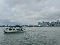 2. Tag – Stadtrundfahrt in Montréal – Blick von der Île Sainte-Hélène in Richtung Altstadt