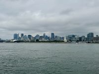 2. Tag – Stadtrundfahrt in Montréal – Blick von der Île Sainte-Hélène in Richtung Altstadt
