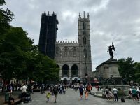2. Tag – Stadtrundfahrt in Montréal – Place d’Armes und Basilique Notre-Dame de Montréal