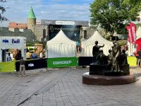 2. Tag – Ankunft in Québec – Biergarten beim Sommerfest