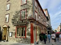 2. Tag – Ankunft in Québec – Unser Restaurant für das Abendessen in der Altstadt