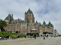 3. Tag – Stadtrundfahrt und -rundgang in Québec – Dufferin Terrace und Château Frontenac