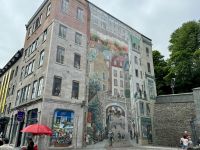 3. Tag – Stadtrundfahrt und -rundgang in Québec – La Fresque des Québécois