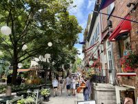 3. Tag – Stadtrundfahrt und -rundgang in Québec – Rue du Petit Champlain