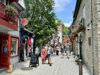 3. Tag – Stadtrundfahrt und -rundgang in Québec – Rue du Petit Champlain