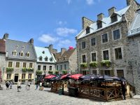 3. Tag – Stadtrundfahrt und -rundgang in Québec – Place Royale
