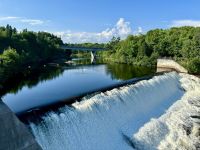 3. Tag – An den Montmorency Falls (oben)