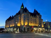 4. Tag – Ottawa – Château Laurier am Abend