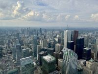 5. Tag – Von Ottawa nach Toronto – Blick vom CN Tower auf Toronto