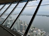 5. Tag – Von Ottawa nach Toronto – Blick vom CN Tower auf Toronto und den Lake Ontario