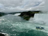 6. Tag – An den Niagarafällen – Fotostopp am „Table Rock“ – American Falls und Horseshoe Falls