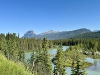 8. Tag – Banff-Nationalpark – Aussichtspunkt mit Blick zum Castle Mountain
