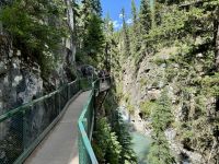 8. Tag – Banff-Nationalpark – Spaziergang im Johnston Canyon