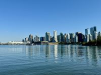 12. Tag – Stadtrundfahrt Vancouver – Blick auf die Downtown vom Stanley Park