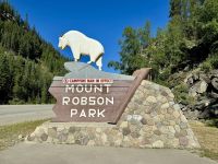 11. Reisetag – Von Jasper nach Kamloops – Eingang zum Mount Robson Park