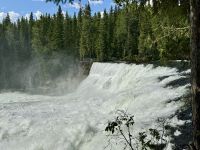 11. Reisetag – Von Jasper nach Kamloops – Dawson Falls im Wells Gray Park