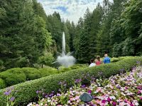 13. Tag – Fakultativer Ausflug nach Vancouver Island – Besuch der Butchart Gardens – Sunken Garden