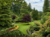 13. Tag – Fakultativer Ausflug nach Vancouver Island – Besuch der Butchart Gardens – Sunken Garden