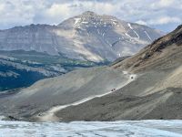 9. Tag – Icefields Parkway – Columbia Icefield – Auffahrt auf den Athabasca Glacier