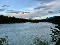 9. Tag – Jasper – Abendstimmung am Athabasca River