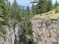 10. Tag – Jasper-Nationalpark – Spaziergang am Maligne Canyon