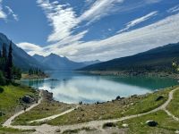 10. Tag – Jasper-Nationalpark – Fotostopp am Medicine Lake