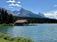 10. Tag – Jasper-Nationalpark – Bootshaus am Maligne Lake