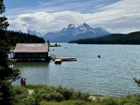 10. Tag – Jasper-Nationalpark – Bootshaus am Maligne Lake
