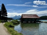 10. Tag – Jasper-Nationalpark – Bootshaus am Maligne Lake